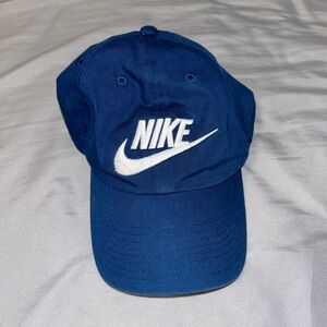 Blue Nike baseball cap